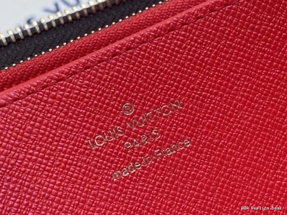 Aaa replica ru WALLET-10*20*2 ZIPPY LOUIS VUITTON cm 0814